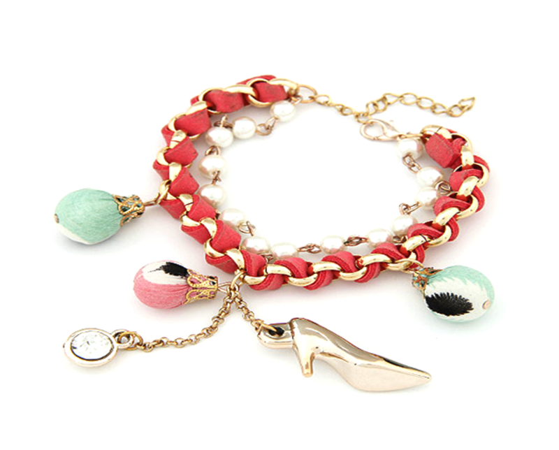Shoe Charm Bracelet Crunchy Fashion Pvt. Ltd. 93496
