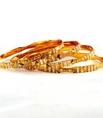 Micro Gold Silverd Platted Bangles