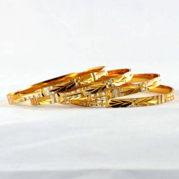 micro gold silverd platted bangles size-2.4,2.6,2.8'' 1