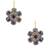 Blue Antique Victorian Hoop Earrings Jewellery for Women - Orniza