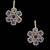 Blue Antique Victorian Hoop Earrings Jewellery for Women - Orniza