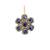 Blue Antique Victorian Hoop Earrings Jewellery for Women - Orniza