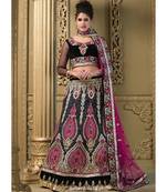 Embroidery Net Fabric multicolor Lehenga Choli