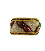 Traditional Stone Work And Gold Platted Bajuband