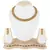 Delicate Golden South Indian Necklace Set Jewelry