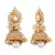 Jhumka pendant pearl necklace set flower India jewellery