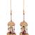 Red and  Silver and Golden Traditional Bridal Kaleere