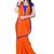 fanta plain viscose saree with blouse