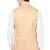 Elearray Cream Colored Khadi Blended Waistcoat