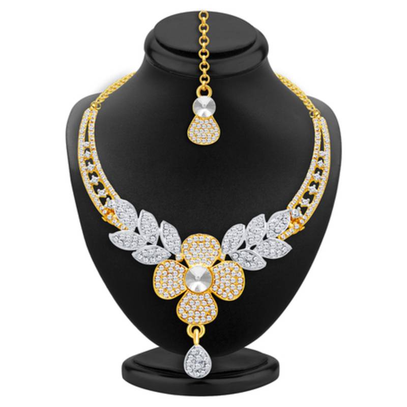 Neck Sets In Flipkart URBANELA Party Wear Pearl Moti Bridal