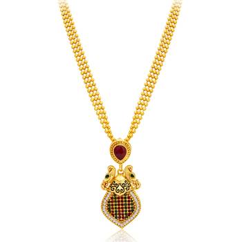 Incredible Gold Plated Necklace Set For Women 4