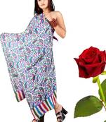Reversible Pure Kashmiri Wool Stole Valentine Gift