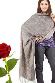 Ethnic Embroidery Reversible Stole Valentine Gift