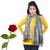 Ethnic Paisley Kashmeeri Silk Stole Valentine Gift