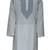 Ada Handcrafted Large White Cotton Lakhnavi Chikankari Kurta For Men