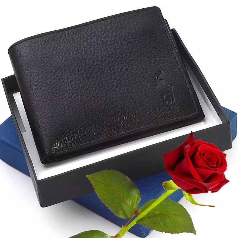 Export Quality Pure Leather Wallet Valentine Gift