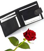 Gents Genuine Leather Black Wallet Valentine Gift