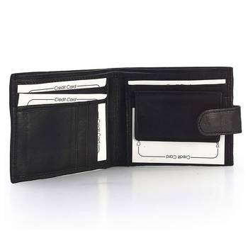 Gents Genuine Leather Black Wallet Valentine Gift 2