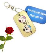 Lovebite Couple Bagtag N Artificial Rose Valentine Gift