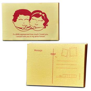 8 Love Story Postcards N Artificial Rose Valentine Gift 3