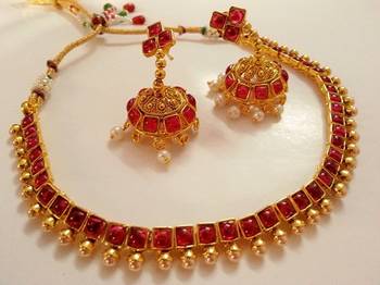 Lovely Pink Necklace Set 1