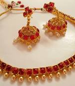 Lovely Pink Necklace Set