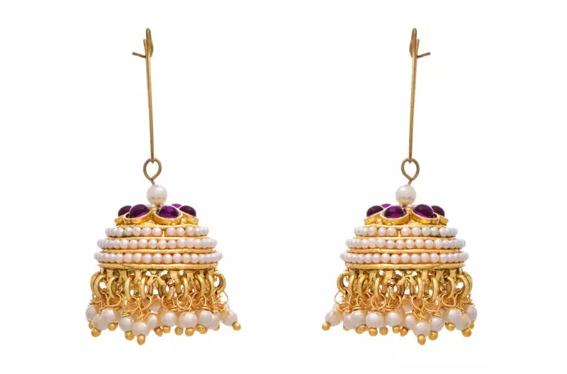 Pretty Pearl Jhumki.