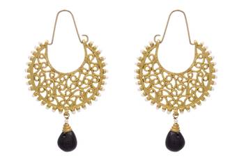 Ravishing & Radiant Designer Bali with Black Dangler 1