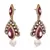 Astonishingly Beautiful Daimond,Polki & Pearls Pink Earring.