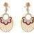 Awesome American Diamond Designer Red Earring.  