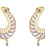 JFL - Outstandingly Stunning Cz Diamond Earrings.