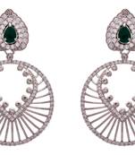 Dazzling Awesome American Diamond Designer Earring.