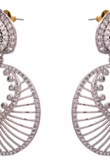 Dazzling Awesome American Diamond Designer Earring.