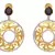 Dazzling Cz Diamond Gold Designer Earring.