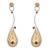 Awesome American Diamond Designer Gold Earring.