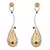 Awesome American Diamond Designer Gold Earring.