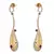 Awesome American Diamond Designer Gold Earring.