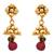 Simply Stunning Gold Designer Jhumka.
