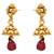 Simply Stunning Gold Designer Jhumka.