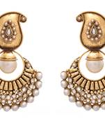 Stunning Kairi Designer Gold Earrings.