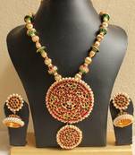 Lovely Kemp Designer Temple Necklace Set