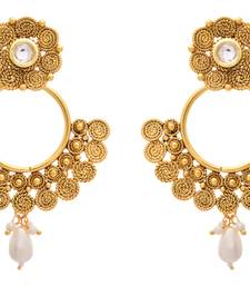 Fab Floral Gold Designer Earring.