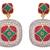 Pretty Inviting Beautiful Cz Diamond Earrings.