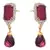 JFL - Exquisite & Elegant Rani One Gram Gold Plated Cz Diamond Designer Earrings