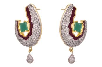Charismatic Cz Designer Earrings. 2