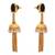 Bewitching Black Gold Designer Jhumka