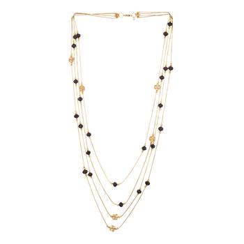 Black Stars Multilayer Necklace 1