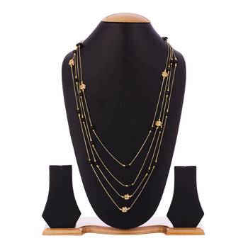 Black Stars Multilayer Necklace 2