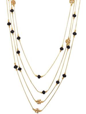 Black Stars Multilayer Necklace 3