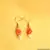 Coral & Pearl Earrings